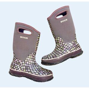 BOGS Kids Youth Insulated Waterproof Outdoor Winter Boots Sz 3
